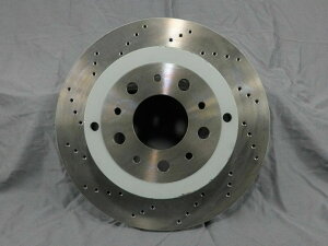 brake disc rotor VOEM Maserati Drilled Sport Rear Brake Disk Coupe 192996 387210351 NEW OEM Maserati drilled sport rear brake disk COUPE 192996 387210351