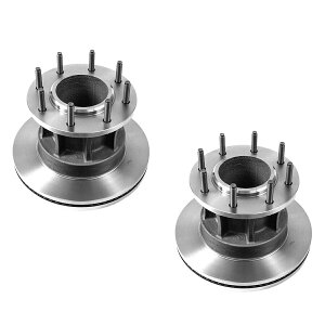 brake disc rotor Set-P15AR85117-2 PowerStop 2-Wheel�Z�b�g�u���[�L�f�B�X�NF350�g���b�N�p�t�����gRWD SET-P15AR85117-2 Powerstop 2-Wheel Set Brake Discs Front RWD for F350 Truck�y���s�A���i�z