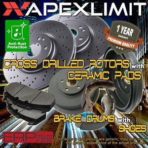 brake disc rotor F[^[pbhRhV[Y92-99 C2500xO8OW 13 X 2.5V[Y F ROTORS PADS & R DRUMS SHOES for 92-99 C2500 Suburban 8 lugs & w 13 x 2.5 shoes