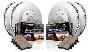 brake disc rotor �p���[�X�g�b�vKOE5576�t�����g/���A1�N���b�NOE�����p�u���[�L�L�b�gFORD F-350 Power Stop KOE5576 Front/Rear 1-Click OE Replacement Brake Kit for Ford F-350�y���s�A���i�z