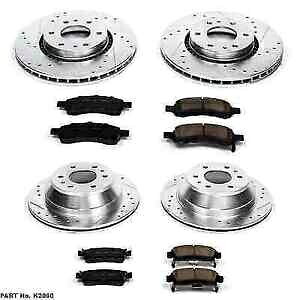 brake disc rotor �p���[�X�g�b�vK2060 Z23 Evolution 1 Rainier/Trailblazer�p�̃N���b�N�u���[�L�L�b�g Power Stop K2060 Z23 Evolution 1-Click Brake Kit for Rainier/Trailblazer�y���s�A���i�z