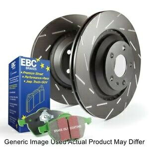 brake disc rotor EBC S2KF1696�t�����gS2�L�b�gGreenStuff 6000�����Dodge RAM 2500��USR���[�^�[ EBC S2KF1696 Front S2 Kits Greenstuff 6000 & USR Rotors For Dodge Ram 2500�y���s�A���i�z