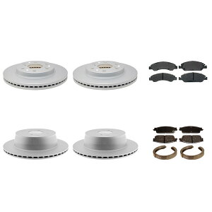 brake disc rotor ACDELCO GOLD FRONT330MM LEAR345MMu[LLbgfBXN[^[pbhV[YC ACDelco Gold Front330mm Rear345mm Brake Kit Disc Rotors Pads Shoes For Escalade