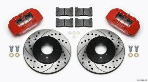brake disc rotor �E�B���E�b�hDPHA�t�����g�L�����p�[�����[�^�[�L�b�g�h�������b�h�t�B�b�g�z���_ / 262m w / 262m�t�B�b�g�A�L���� Wilwood DPHA Front Caliper & Rotor Kit Drill Red fits Honda / fits Acura w/ 262m�y��