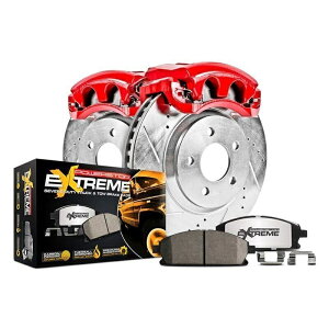 brake disc rotor �g���^�c���h��15-21�u���[�L�L�b�g�p���[�X�g�b�v1�N���b�N�G�N�X�g���[��Z36�g���b�N���g�E For Toyota Tundra 15-21 Brake Kit Power Stop 1-Click Extreme Z36 Truck & Tow�y���s�A���i�z
