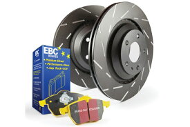 brake disc rotor EBC S9KF1243フロントS9キットイエロースタッフ＆USRローター13-18フォードエクスプローラー新しい EBC S9KF1243 Front S9 Kits Yellowstuff & USR Rotors For 13-18 Ford Explorer NEW