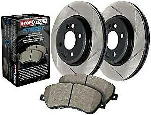 brake disc rotor STOPTECH STO937.42005YуCtBjeBp[XbgX|[cXgbvXbg[^[p StopTech sto937.42005 for Nissan and Infiniti Power Slot SportStop Slotted Rotor