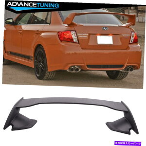 CO GAp[c K08-14XoCvbTWRX 08-11 STIZ_ZgAuXAuAgNX|C[bvEBO Fits 08-14 Subaru Impreza WRX 08-11 STI Sedan ST ABS Rear Trunk Spoiler Lip Wing