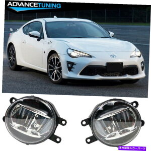 CO GAp[c jo[Tg^JJ[RAV4p̃tgop[tHOCgvyALbg Front Bumper Fog Lights Lamps Pair Kit For Universal Toyota Camry Corolla RAV4