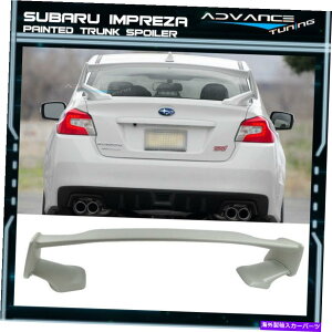 CO GAp[c tBbg15-21 WRX STI12-16 IMPREZAgNX|C[hK1XNX^zCgp[ Fits 15-21 WRX STI & 12-16 Impreza Trunk Spoiler Painted K1X Crystal White Pearl