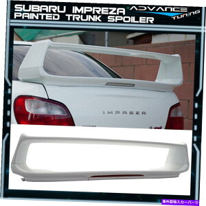 CO GAp[c tBbg02-07XoCvbTWRXgNX|C[OEMyCgJ[51EAXyzCg Fits 02-07 Subaru Impreza WRX Trunk Spoiler OEM Painted Color #51E Aspen White