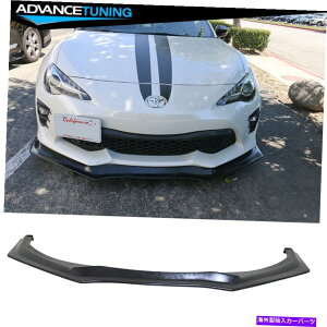 CO GAp[c 17-20g^86 GTX^Chtgop[bvX|C[Xvb^[ Fits 17-20 Toyota 86 GT Style Unpainted Front Bumper Lip Spoiler Splitter