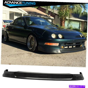 CO GAp[c tBbg94-97 Acura Integra Type-C PUhubNtgop[bv Fits 94-97 Acura Integra Type-C PU Unpainted Black Front Bumper Lip