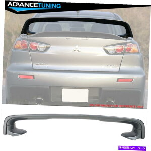 CO GAp[c tBbg08-17T[EVO 10 MRgNX|C[OEyCgU17}[L[O[^bN Fits 08-17 Lancer EVO 10 MR Trunk Spoiler OE Painted #U17 Mercury Gray Metallic
