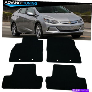 CO GAp[c tBbg11-17V{[{g4hAubNiCtgAtA}bg4s[X Fits 11-17 Chevrolet Volt 4 Door Black Nylon Front & Rear Floor Mats 4 Pieces
