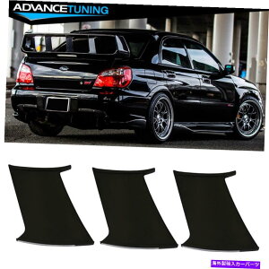 CO GAp[c K02-07XoCvbTWRX STI 3PCgNX|C[EBOX^rCU[T|[g Fits 02-07 Subaru Impreza WRX STI 3PC Trunk Spoiler Wing Stabilizer Support