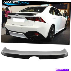CO GAp[c tBbg14-20NTXIS250 IS300 IS350 fX|[chABSAgNX|C[ Fits 14-20 Lexus IS250 IS300 IS350 F Sport Unpainted ABS Rear Trunk Spoiler
