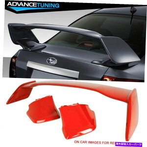 CO GAp[c 08-14 for wrx stigNX|C[oemhF̈ȁc7p For 08-14 WRX STI Trunk Spoiler OEM Painted Color Lightning Red #C7P