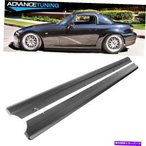 �C�O�� �G�A���p�[�c �t�B�b�g00-09�z���_S2000 AP1 AP2 DF�X�^�C���T�C�h�X�J�[�g�{�g�����C�����b�v-PP Fits 00-09 Honda S2000 AP1 AP2 DF Style Side Skirts Bottom Line Lip - PP�y���s�A���i�z