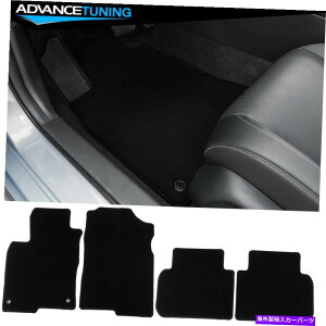 CO GAp[c 22-23z_VrbNZ_iCtA}bgJ[ybgtgA4PCS-ubN Fits 22-23 Honda Civic Sedan Nylon Floor Mats Carpet Front & Rear 4PCS - Black