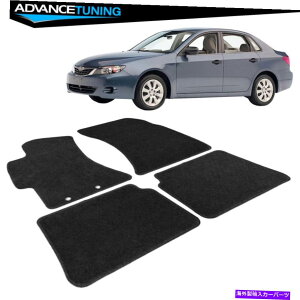 CO GAp[c tBbg08-11XoCvbTZ_OEtBbggJ[tA}bgtgAubNiC Fits 08-11 Subaru Impreza Sedan OE Fitment Car Floor Mats Front&Rear Black Nylon
