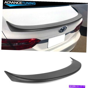 CO GAp[c 18-22g^JSMX^CAgNX|C[EBO}bgubNvC}[ Fits 18-22 Toyota Camry SM Style Rear Trunk Spoiler Wing Matte Black Primer ABS