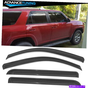CO GAp[c 10-22g^4Runner N280XANEBhEoCU[CTK[h4PCS Fits 10-22 Toyota 4Runner N280 Slim Acrylic Window Visors Rain Sun Guard 4PCS