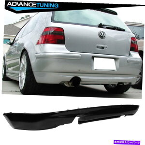 �C�O�� �G�A���p�[�c �t�B�b�g99-05 VW�t�H���N�X���[�Q���S���tMK4���A�o���p�[���b�v25AE�X�^�C�����h��PU Fits 99-05 VW Volkswagen Golf MK4 Rear Bumper Lip 25AE Style Unpainted PU