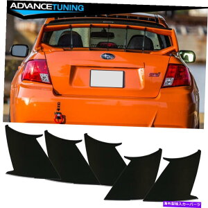 CO GAp[c K08-14 WRX 08-11 IMPREZA STI 5PCgNX|C[EBOX^rCU[T|[g Fits 08-14 WRX 08-11 Impreza STI 5PC Trunk Spoiler Wing Stabilizer Support