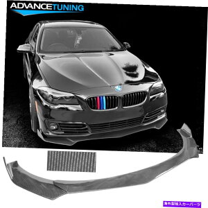 CO GAp[c \BX^Ctgop[bvtBbg66 "-71"3pcX|C[CFvg Adjustable B Style Front Bumper Lip Fit 66"-71" Width Car 3PC Spoiler CF Print