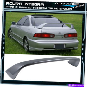 CO GAp[c 94-01 Integra DC2 Type-RgNX|C[hNH623MTeVo[^bN 94-01 Integra DC2 Type-R Trunk Spoiler Painted # NH623M Satin Silver Metallic