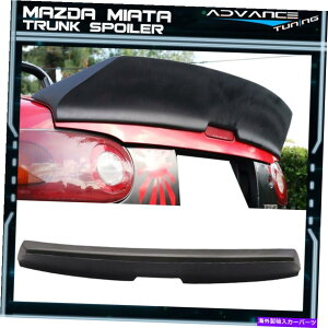 CO GAp[c 90-97 Mazda Miata IkonX^CnCLbN_bNrgNX|C[bvvC}[ubN 90-97 Mazda Miata IKON Style High Kick Duckbill Trunk Spoiler Lip Primer Black