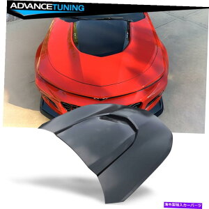 �C�O�� �G�A���p�[�c �t�B�b�g16-22�V�{���[�J�}��ZL1�X�^�C�����h���u���b�N�t�����g�o���p�[�t�[�h - �A���~�j�E�� Fits 16-22 Chevy Camaro ZL1 Style Unpainted Black Front Bumper Hood - Aluminum