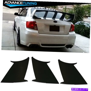 CO GAp[c K08-14 WRX 08-11 IMPREZA STI 3PCgNX|C[EBOX^rCU[T|[g Fits 08-14 WRX 08-11 Impreza STI 3PC Trunk Spoiler Wing Stabilizer Support