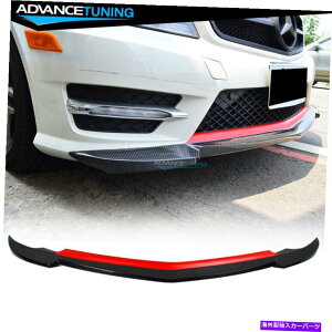 CO GAp[c 12-14xcCNXW204X|[cAMG LCI CFJ[{t@Co[tgop[bvX|C[ 12-14 Benz C-class W204 Sport AMG LCI CF Carbon Fiber Front Bumper Lip Spoiler