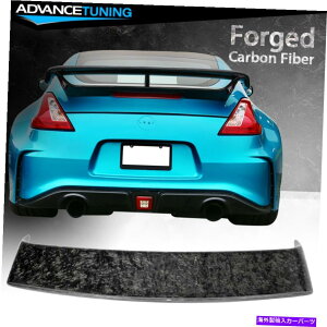 CO GAp[c 09-21 forY370Z Z34jXX^CgNX|C[bJ[{t@Co[CF For 09-21 Nissan 370Z Z34 Nismo Style Trunk Spoiler Forged Carbon Fiber CF