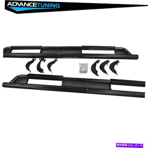 CO GAp[c K09-20_bWRAM 1500 2500N[Lu2PCSTChXebvi[to[jO{[h Fits 09-20 Dodge Ram 1500 2500 Crew Cab 2PCS Side Step Nerf Bars Running Boards