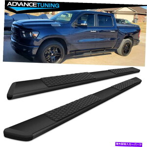 CO GAp[c tBbg19-221500N[OEX^CubN5 "TChXebvi[to[jO{[h Fits 19-22 Ram 1500 Crew OE Style Black 5" Side Step Nerf Bar Running Boards