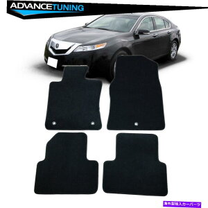 CO GAp[c tBbg09-14 Acura Tl SedantgAtA}bgJ[ybgubNiC4PC Fits 09-14 Acura TL Sedan Front Rear Floor Mats Carpets Black Nylon 4PC