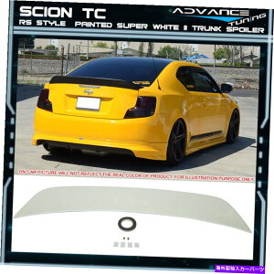 CO GAp[c tBbg11-16TCITC RSX^COEyCgJ[040X[p[zCgIIgNX|C[ Fits 11-16 Scion TC RS Style OE Painted Color #040 Super White II Trunk Spoiler