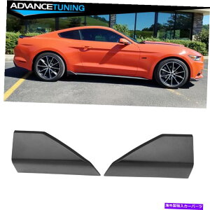 CO GAp[c tBbg15-22tH[h}X^OTChXJ[gbJ[plAEBObgXvb^[GvyA Fits 15-22 Ford Mustang Side Skirt Rocker Panel Rear Winglet Splitter Apron P