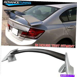 CO GAp[c tBbg12-15VrbN^CvRgNX|C[OEMyCg700AoX^[Vo[^bN Fits 12-15 Civic Type-R Trunk Spoiler OEM Painted #700 Alabaster Silver Metallic