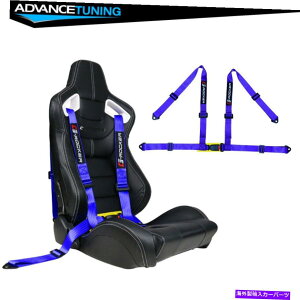 CO GAp[c jo[T2 "4|Cgn[lX[XobNxgChiCp[vUTV ATVS[J[g Universal 2" 4 Point Harness Race Buckle Belt Wide Nylon Purple UTV ATV Go-kart