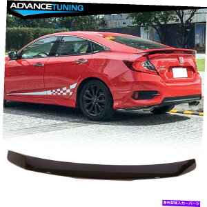CO GAp[c tBbg16-21VrbNFC1 FC2 FC5gNX|C[yCgR560Po[KfBiCgp[ Fits 16-21 Civic FC1 FC2 FC5 Trunk Spoiler Painted #R560P Burgundy Night Pearl