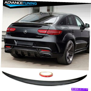 CO GAp[c 16-19ZfXGLENXC292 AMGX^CgNX|C[J[{t@Co[vg Fits 16-19 Mercedes GLE Class C292 AMG Style Trunk Spoiler Carbon Fiber Print
