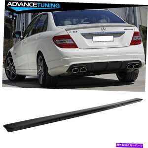 CO GAp[c tBbg08-14ZfXxcCNXW204 4DR AMGX^C߂̕؃gNX|C[ Fits 08-14 Mercedes-Benz C-Class W204 4Dr AMG Style Unpainted ABS Trunk Spoiler