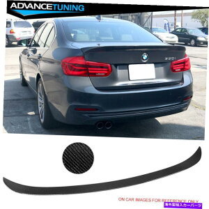 CO GAp[c 12-18 BMW F30 3V[YZ_F80 M3X^CgNX|C[EBOJ[{t@Co[ Fits 12-18 BMW F30 3 Series Sedan F80 M3 A Style Trunk Spoiler Wing Carbon Fiber