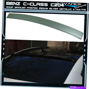 CO GAp[c 12-15 CNXW204 C204[tl^oOEyCgCWEVo[^bN744 775 12-15 C Class W204 C204 Roof Spoiler OE Painted Iridium Silver Metallic #744 775
