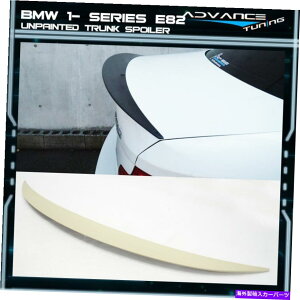 CO GAp[c 07-13 BMW 1-V[YE82 2DRN[yhABSAgNX|C[ 07-13 BMW 1- Series E82 2Dr Coupe Unpainted ABS Rear Trunk Spoiler