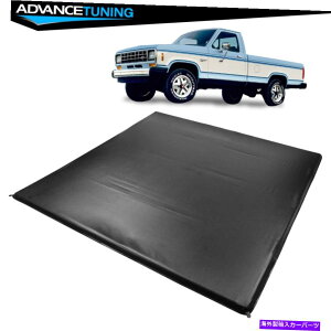 CO GAp[c tBbg83-11tH[hW[X^CTCh6 'ft 72 "gbNxbh4{LEDgm[Jo[ Fits 83-11 Ford Ranger Styleside 6' FT 72" Truck Bed Four Fold LED Tonneau Cover